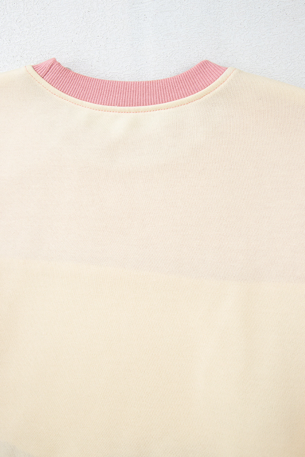 Blossom Colorblock Drop Shoulder Sweatshirt