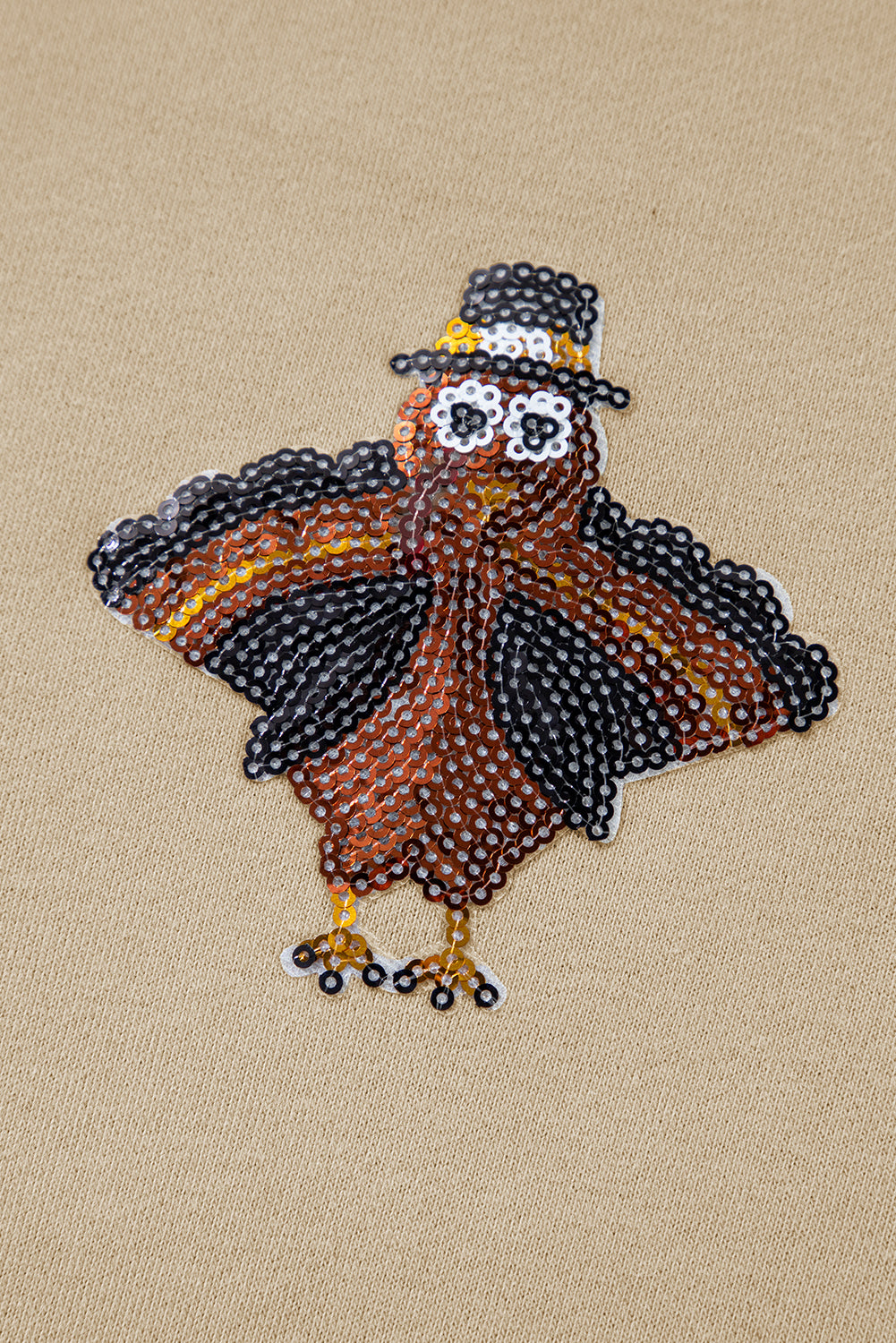 Parchment Turkey Thanksgiving Holiday Sweatshirt